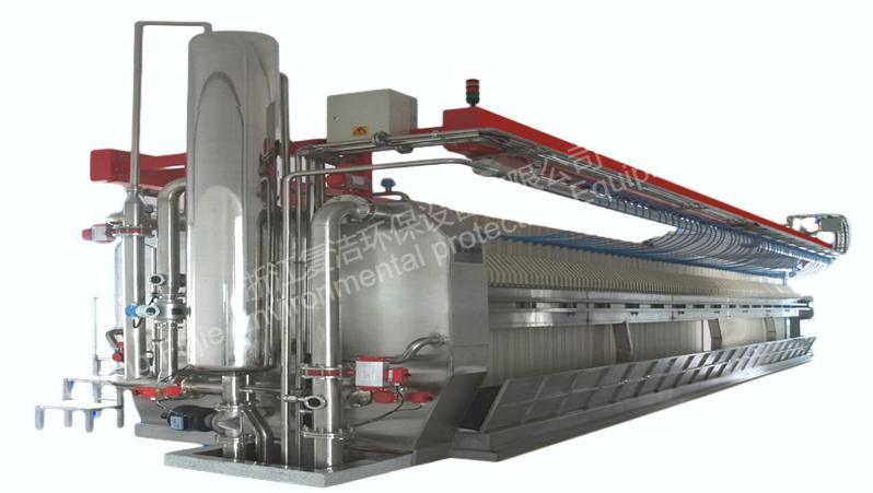 Фильтр-пресс для пищевых продуктов из нержавеющей стали 